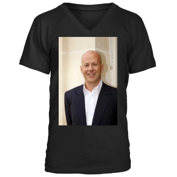 Bruce Willis Men's V-Neck T-Shirt