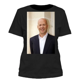 Bruce Willis Women's Cut T-Shirt