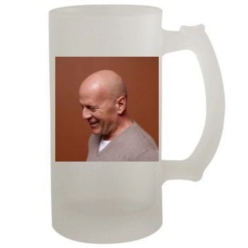 Bruce Willis 16oz Frosted Beer Stein