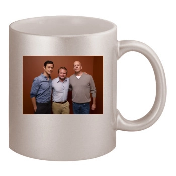 Bruce Willis 11oz Metallic Silver Mug