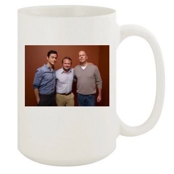 Bruce Willis 15oz White Mug