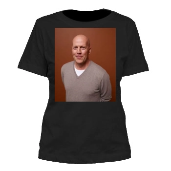 Bruce Willis Women's Cut T-Shirt