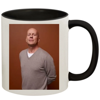 Bruce Willis 11oz Colored Inner & Handle Mug