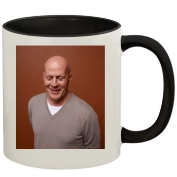 Bruce Willis 11oz Colored Inner & Handle Mug