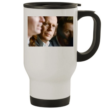 Bruce Willis Stainless Steel Travel Mug