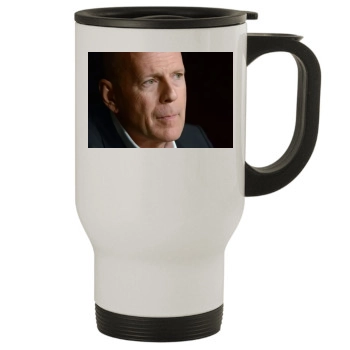 Bruce Willis Stainless Steel Travel Mug