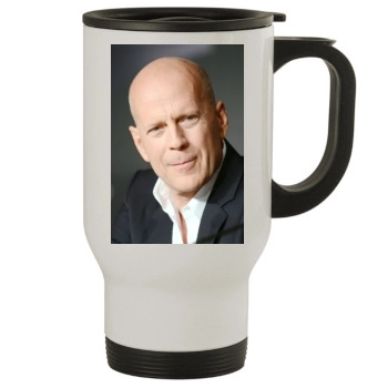 Bruce Willis Stainless Steel Travel Mug