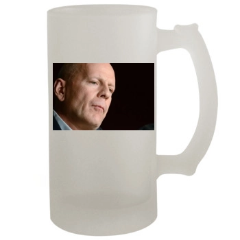 Bruce Willis 16oz Frosted Beer Stein