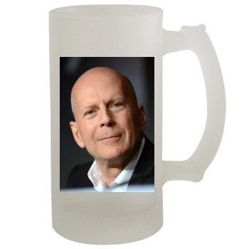 Bruce Willis 16oz Frosted Beer Stein