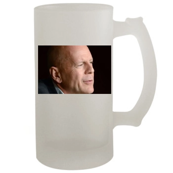 Bruce Willis 16oz Frosted Beer Stein