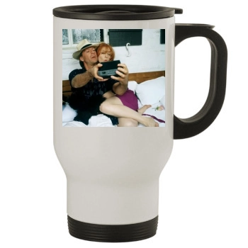 Bruce Willis Stainless Steel Travel Mug