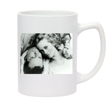 Bruce Willis 14oz White Statesman Mug