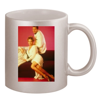 Bruce Willis 11oz Metallic Silver Mug