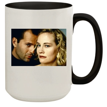 Bruce Willis 15oz Colored Inner & Handle Mug