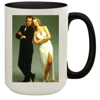 Bruce Willis 15oz Colored Inner & Handle Mug