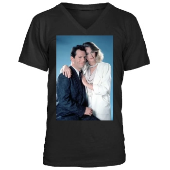 Bruce Willis Men's V-Neck T-Shirt