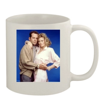 Bruce Willis 11oz White Mug