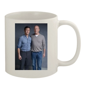 Bruce Willis 11oz White Mug