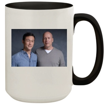 Bruce Willis 15oz Colored Inner & Handle Mug