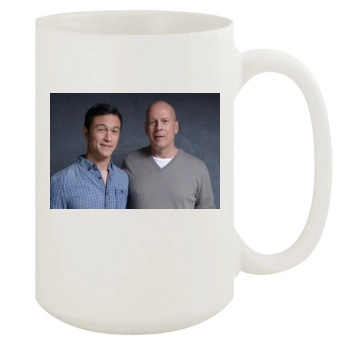 Bruce Willis 15oz White Mug