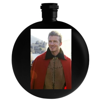 David Beckham Round Flask