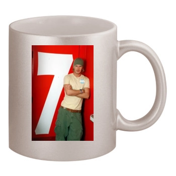 David Beckham 11oz Metallic Silver Mug