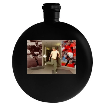 David Beckham Round Flask