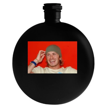 David Beckham Round Flask