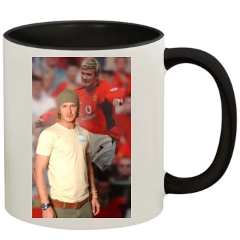 David Beckham 11oz Colored Inner & Handle Mug