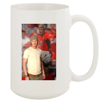 David Beckham 15oz White Mug