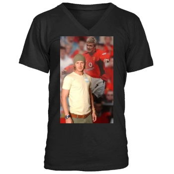 David Beckham Men's V-Neck T-Shirt