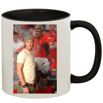 David Beckham 11oz Colored Inner & Handle Mug