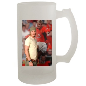 David Beckham 16oz Frosted Beer Stein