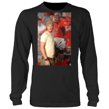 David Beckham Men's Heavy Long Sleeve TShirt