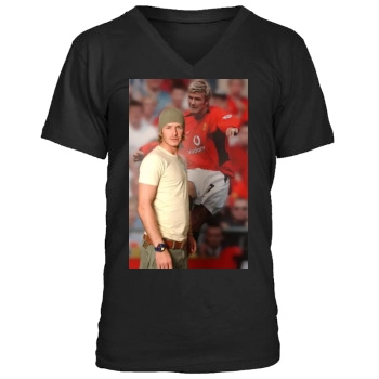 David Beckham Men's V-Neck T-Shirt