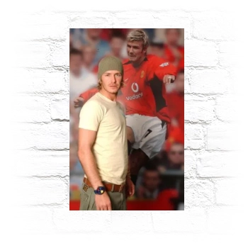 David Beckham Metal Wall Art