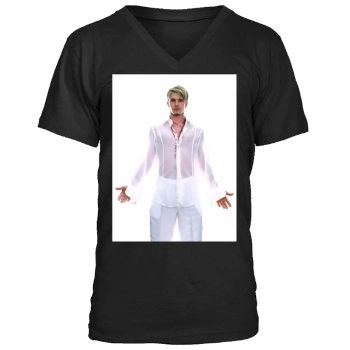 David Beckham Men's V-Neck T-Shirt