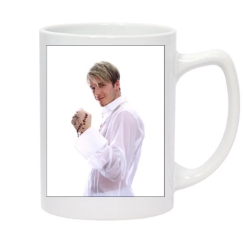 David Beckham 14oz White Statesman Mug