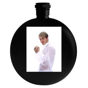 David Beckham Round Flask