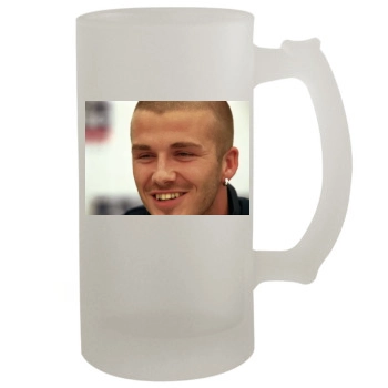 David Beckham 16oz Frosted Beer Stein