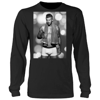 David Beckham Men's Heavy Long Sleeve TShirt