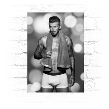 David Beckham Metal Wall Art