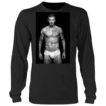 David Beckham Men's Heavy Long Sleeve TShirt