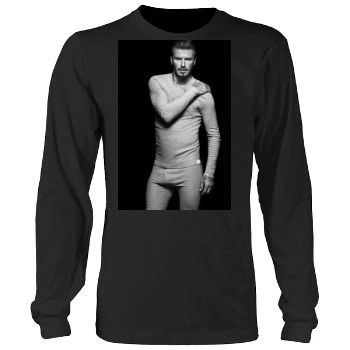 David Beckham Men's Heavy Long Sleeve TShirt