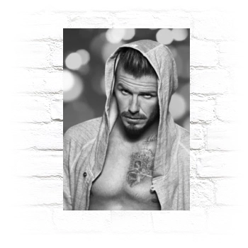 David Beckham Metal Wall Art