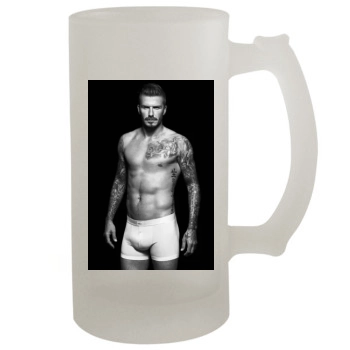 David Beckham 16oz Frosted Beer Stein