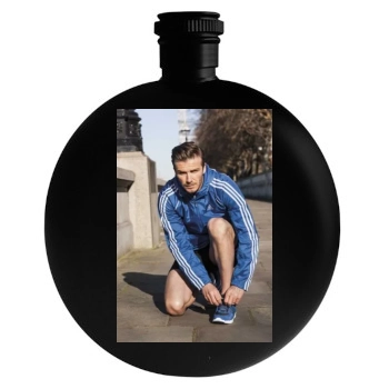 David Beckham Round Flask