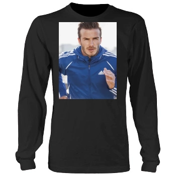 David Beckham Men's Heavy Long Sleeve TShirt