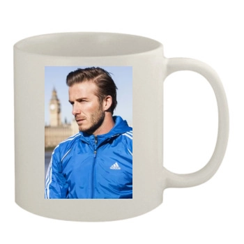 David Beckham 11oz White Mug