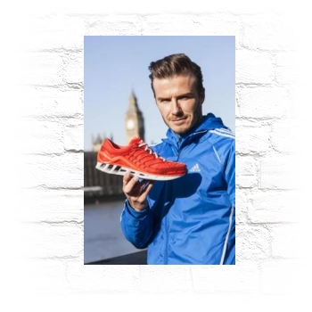 David Beckham Metal Wall Art